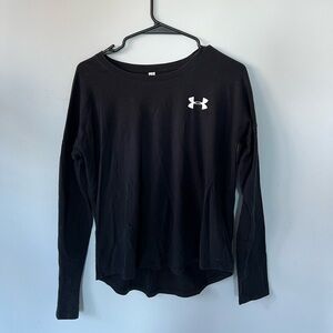 Under Armour Women's Black Long Sleeve Tee